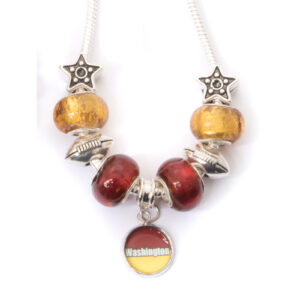 Washington Redskins Necklace - Large Hole